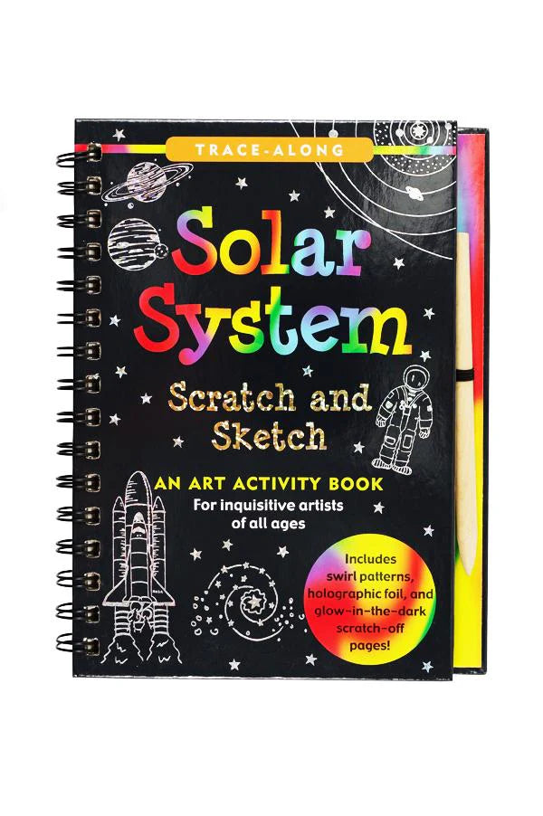 X Scratch & Sketch Solar System