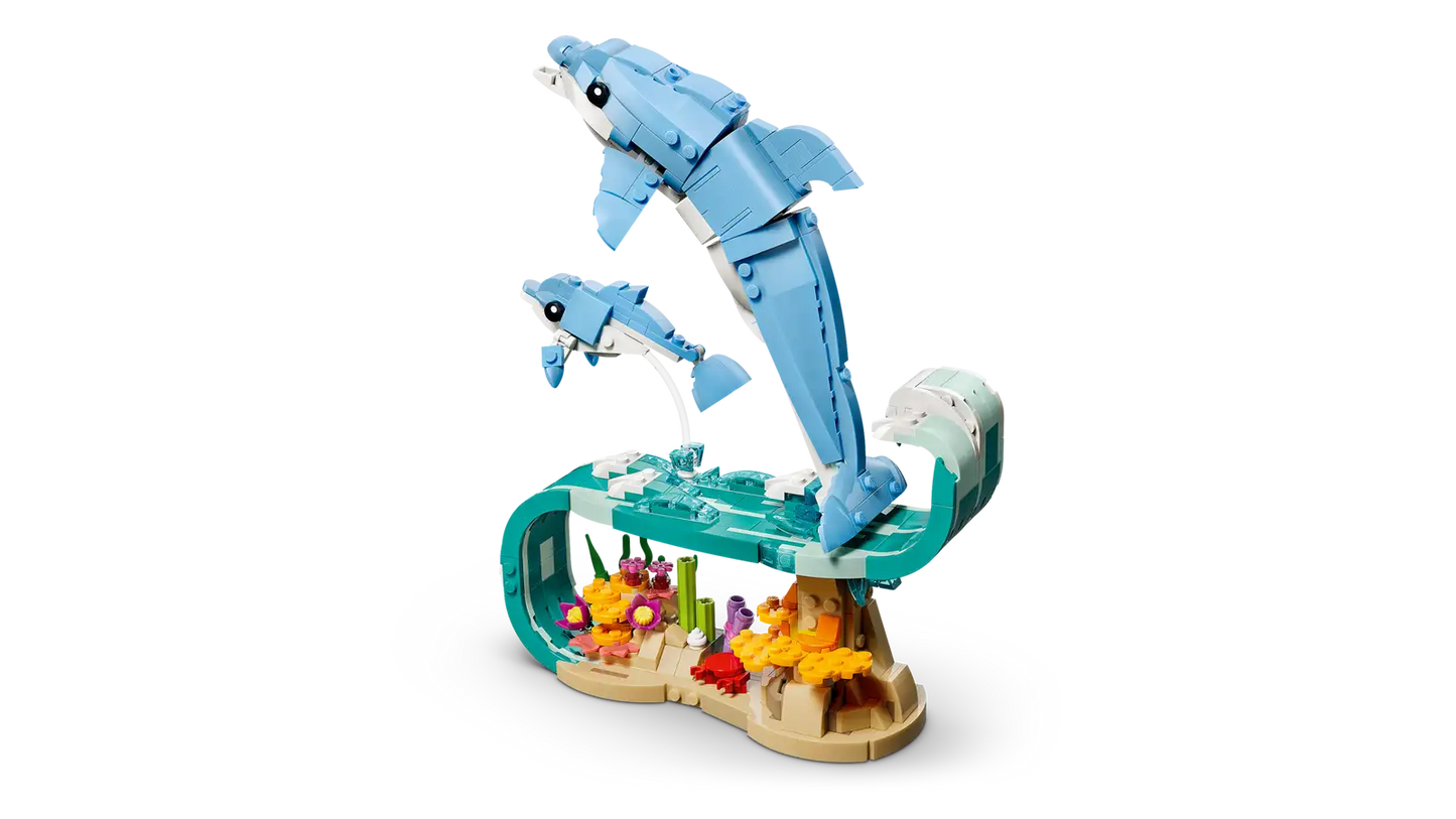 LEGO Sea Animals Beautiful Dolphins