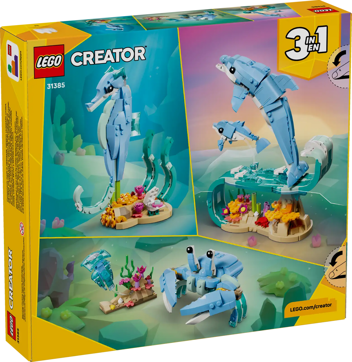 LEGO Sea Animals Beautiful Dolphins