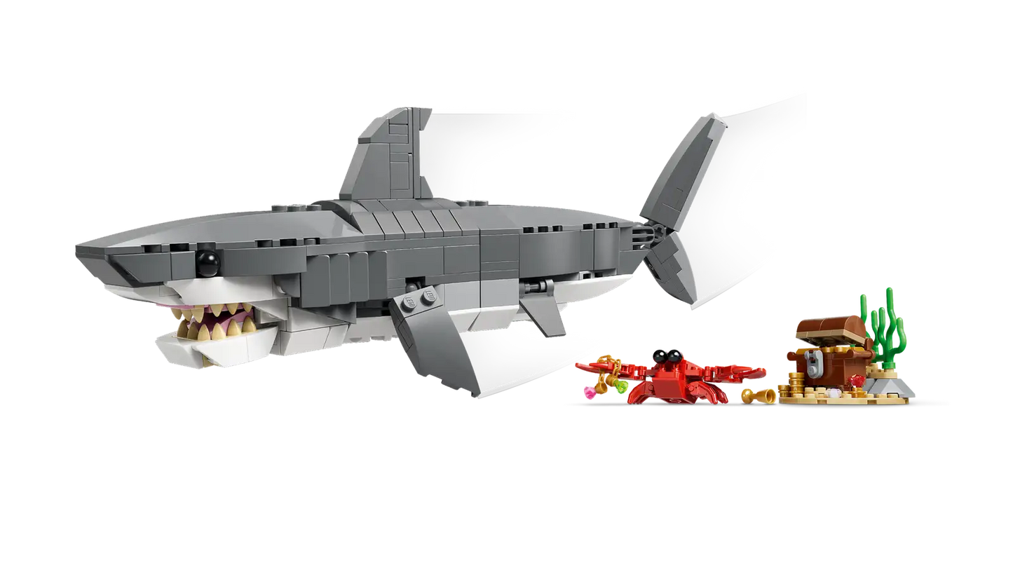 LEGO Fierce Shark with a treasure Chest
