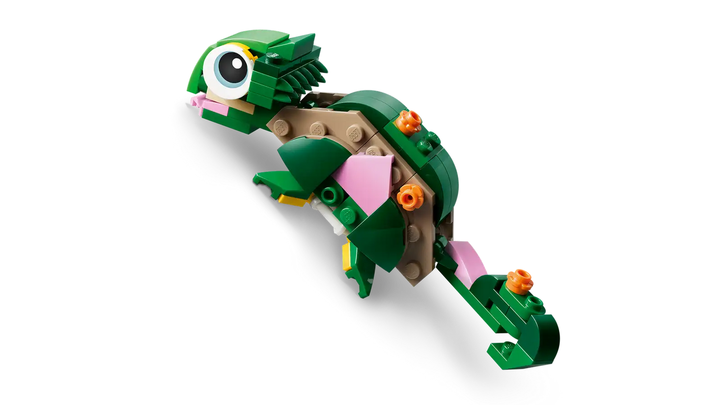 LEGO Turtle with a Water Lily Flower