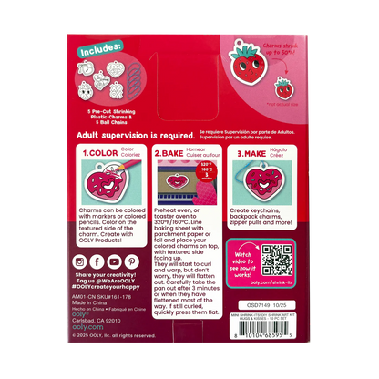 Hugs and Kisses Shrink Its DIY Shrink Art Kit