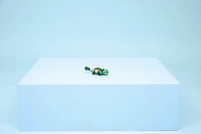 LEGO Turtle with a Water Lily Flower
