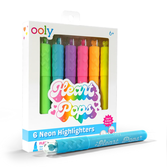 Heart Pops Neon Highlighter