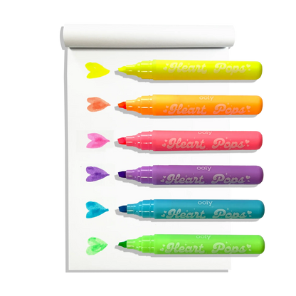 Heart Pops Neon Highlighter