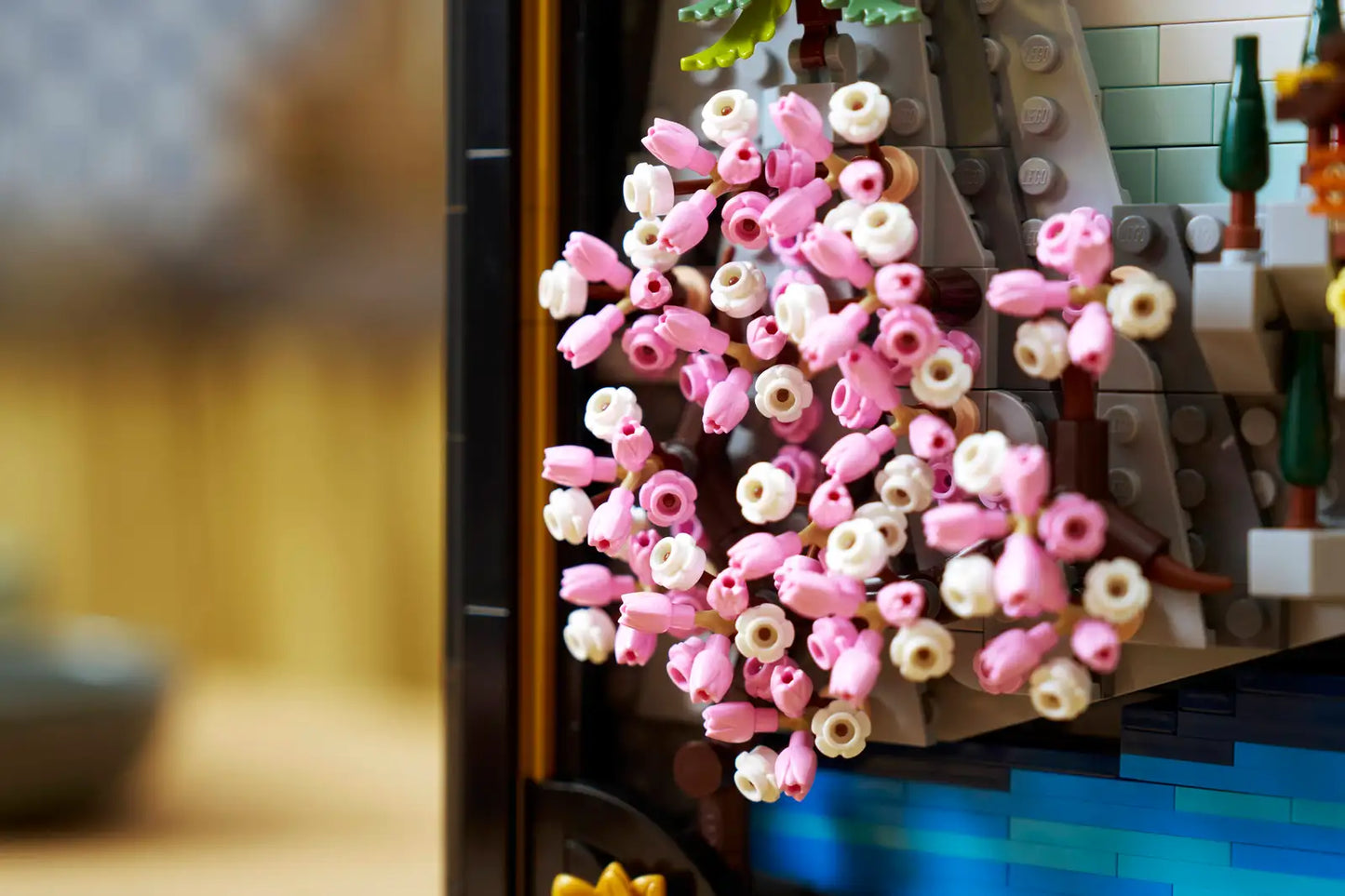 LEGO Japanese Cherry Blossom Landscape