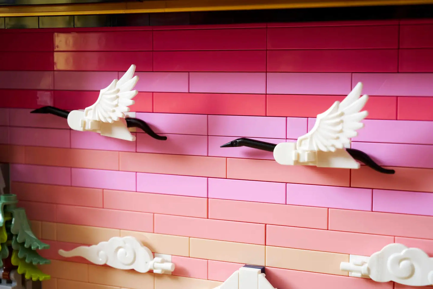 LEGO Japanese Cherry Blossom Landscape