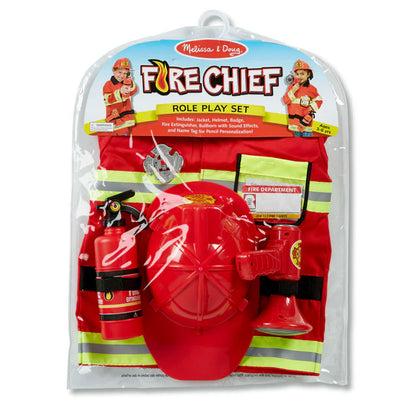 Firefighter Fire Chief Costume