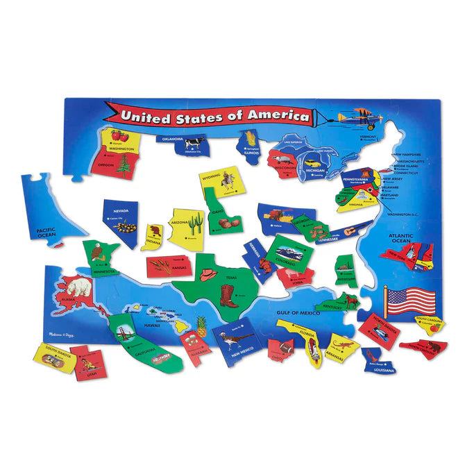 Floor Puzzle Map