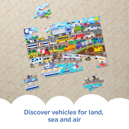 Floor Puzzle Traffic Jam
