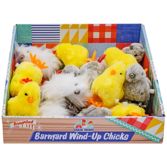 Barnyard Wind Up Chicks