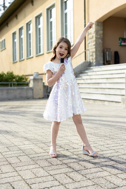 Sequins Concert Queen Dress Size 5-6