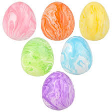 Squish and Stretch Marble Easter Egg