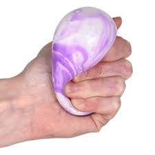 Squish and Stretch Marble Easter Egg
