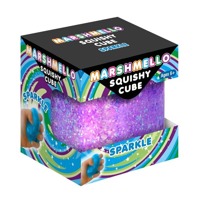 Sugar Marshmello Sparkle Cube