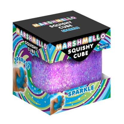 Sugar Marshmello Sparkle Cube