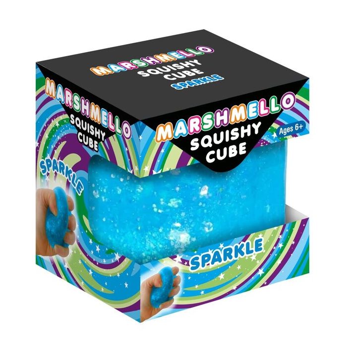 Sugar Marshmello Sparkle Cube