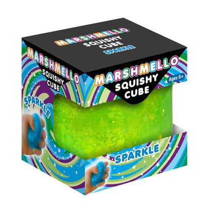 Sugar Marshmello Sparkle Cube