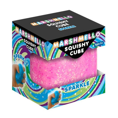 Sugar Marshmello Sparkle Cube