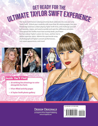 X Taylor Swift Forever Coloring book