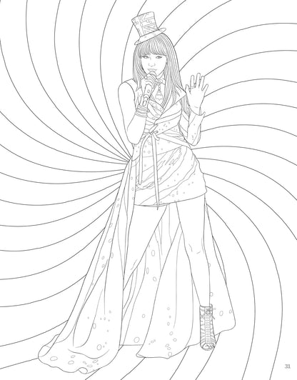 X Taylor Swift Forever Coloring book