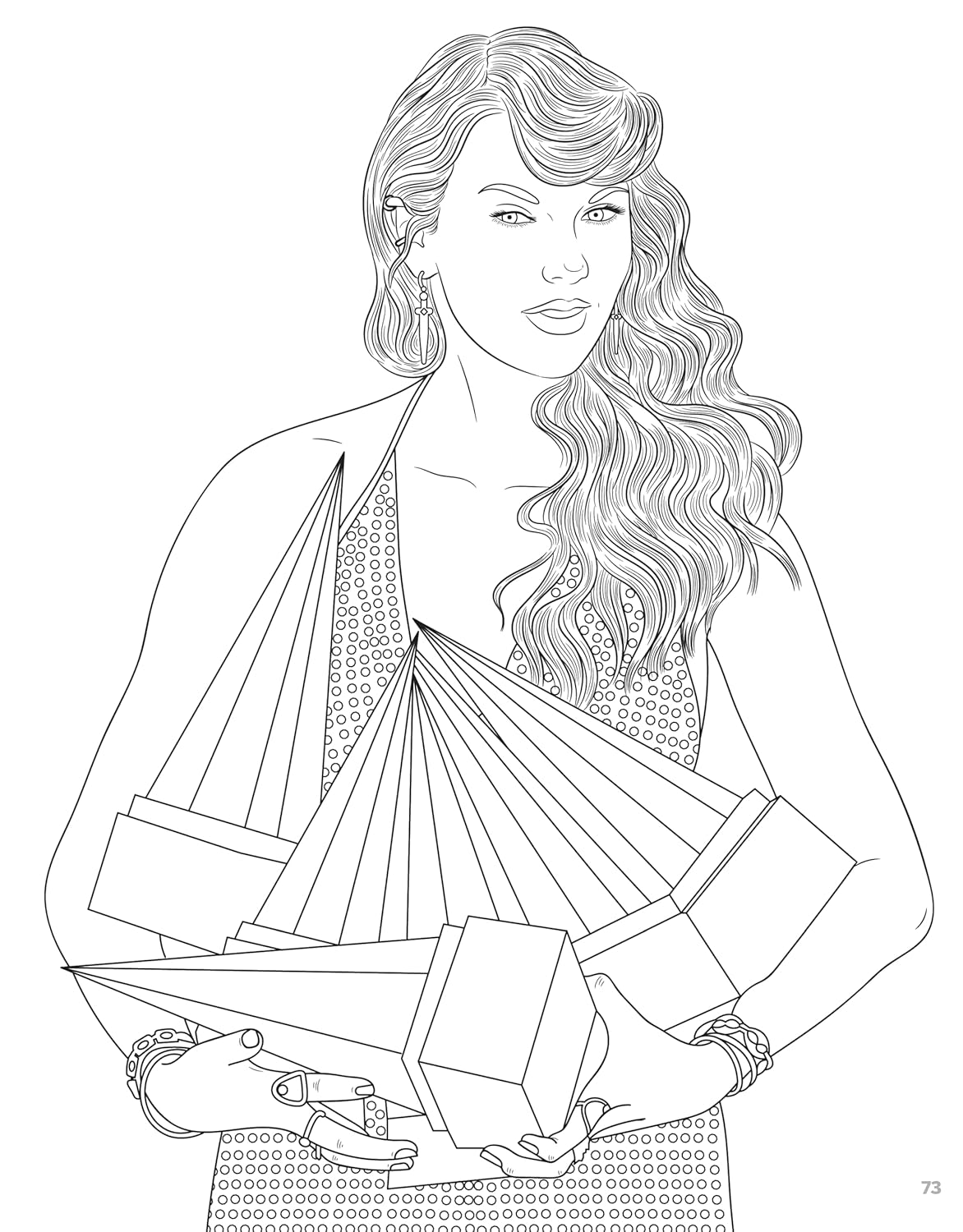 X Taylor Swift Forever Coloring book