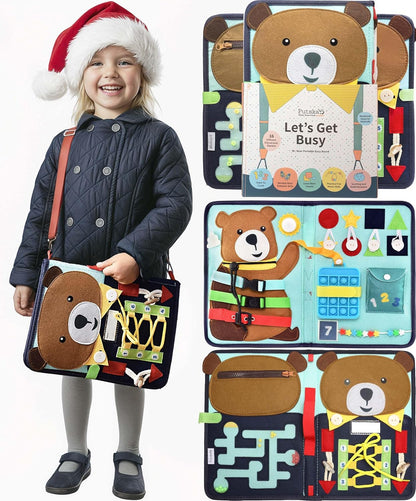 Lets Get Busy Bear Board