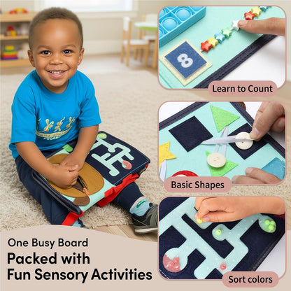 Lets Get Busy Bear Board