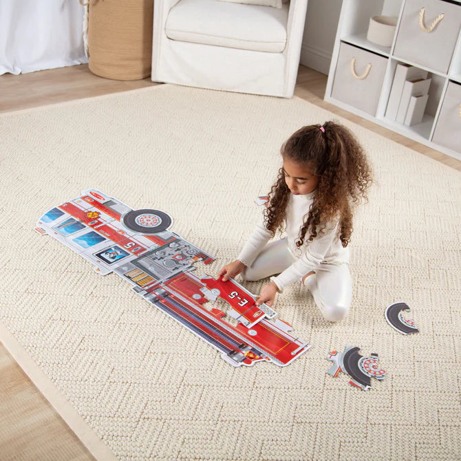 Floor Puzzle Giant Fire Truck 24pc