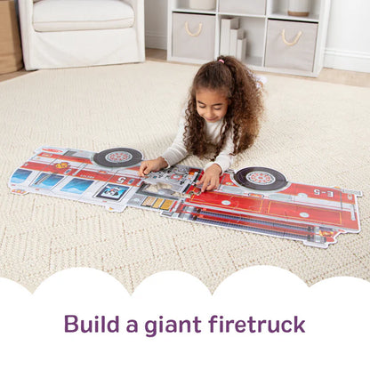 Floor Puzzle Giant Fire Truck 24pc