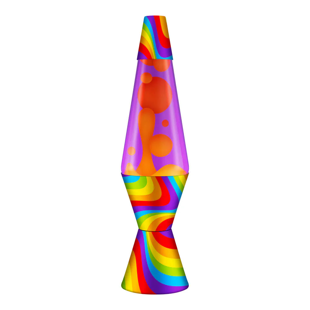 Lava Lamp Flowing Color Rainbow