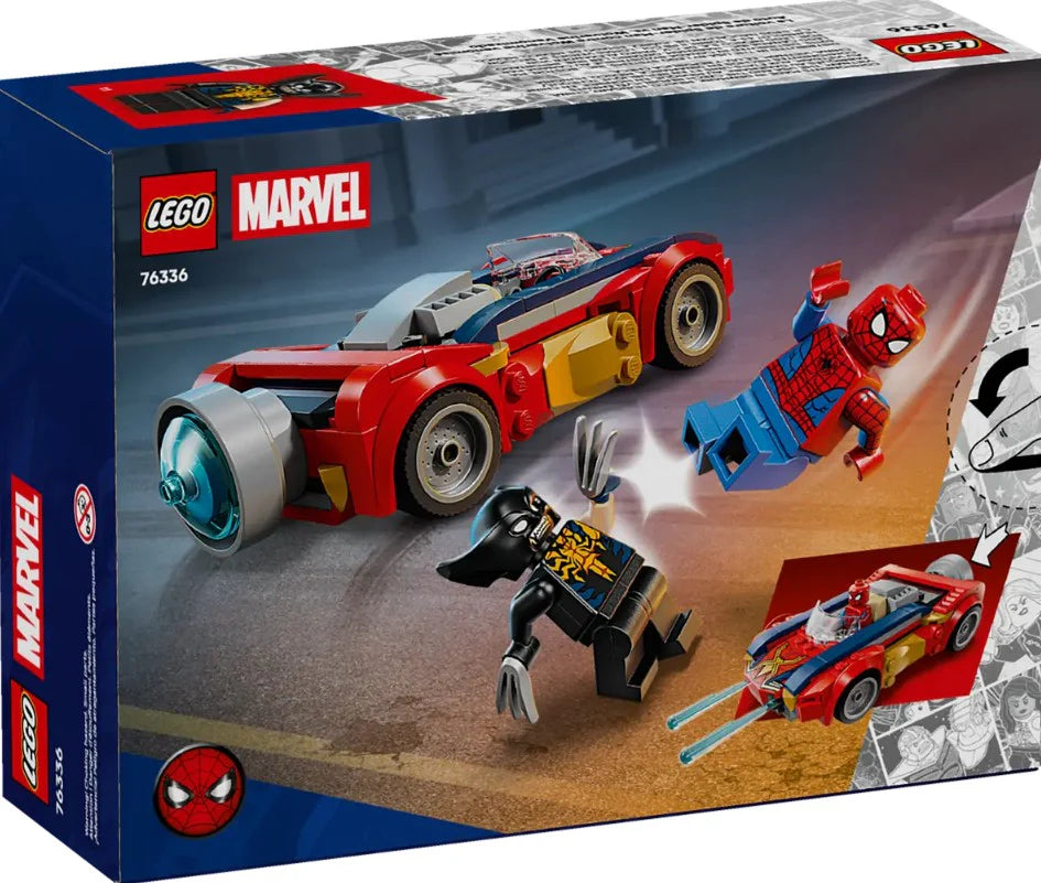 LEGO Spiderman Car Vs Venomized Wolverine