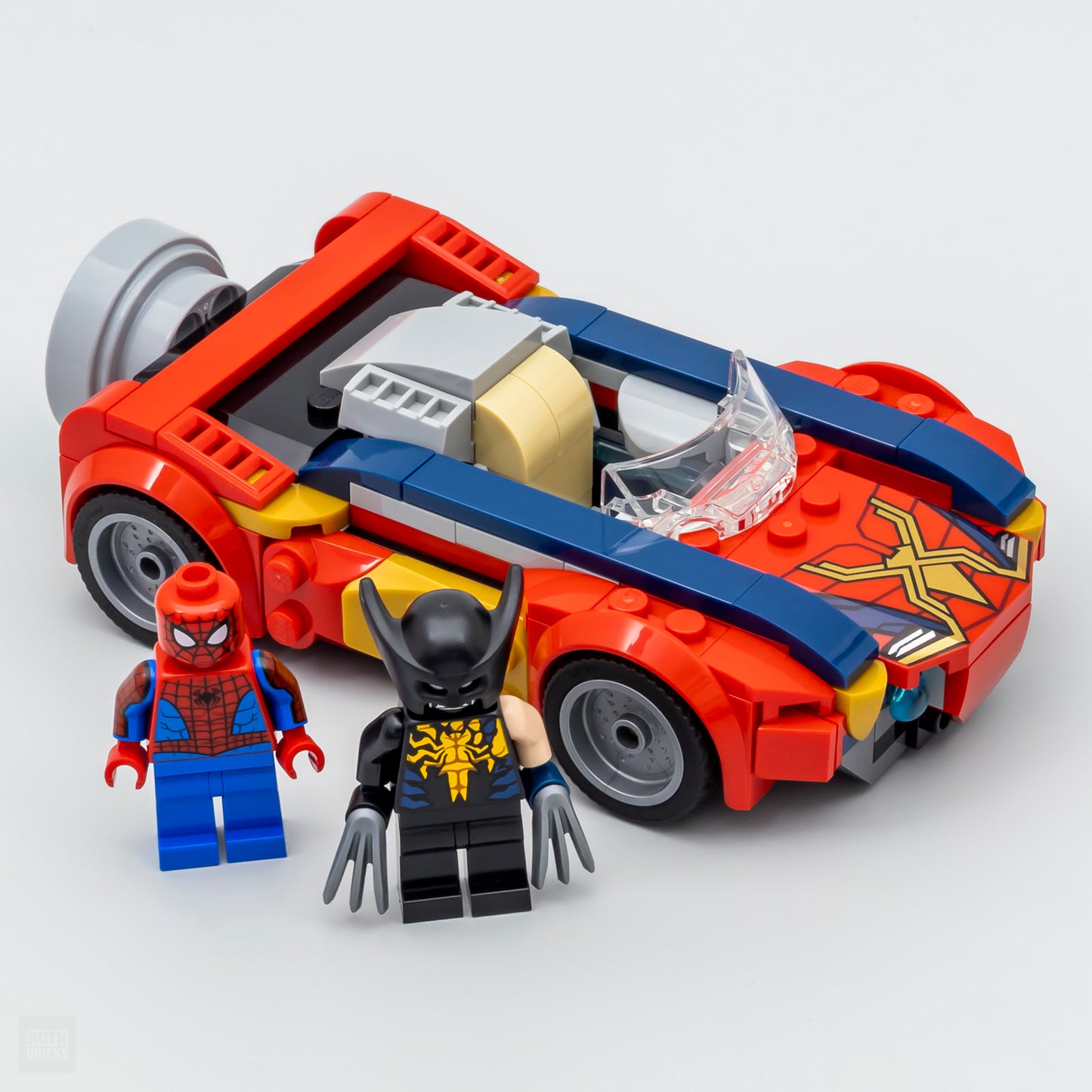 LEGO Spiderman Car Vs Venomized Wolverine