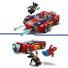 LEGO Spiderman Car Vs Venomized Wolverine