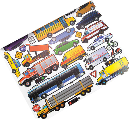 Trasportation sticker Book