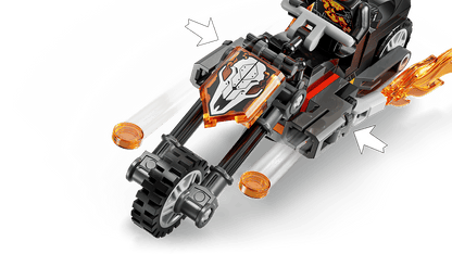 Lego Spiderman vs. Ghost Rider Motorcycle