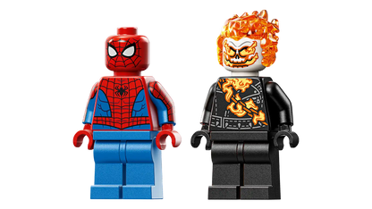 Lego Spiderman vs. Ghost Rider Motorcycle