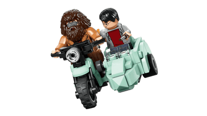 Lego Hagrid and Harry's Privet Drive Escape