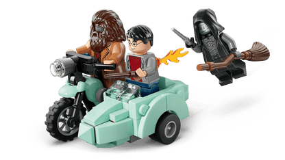 Lego Hagrid and Harry's Privet Drive Escape