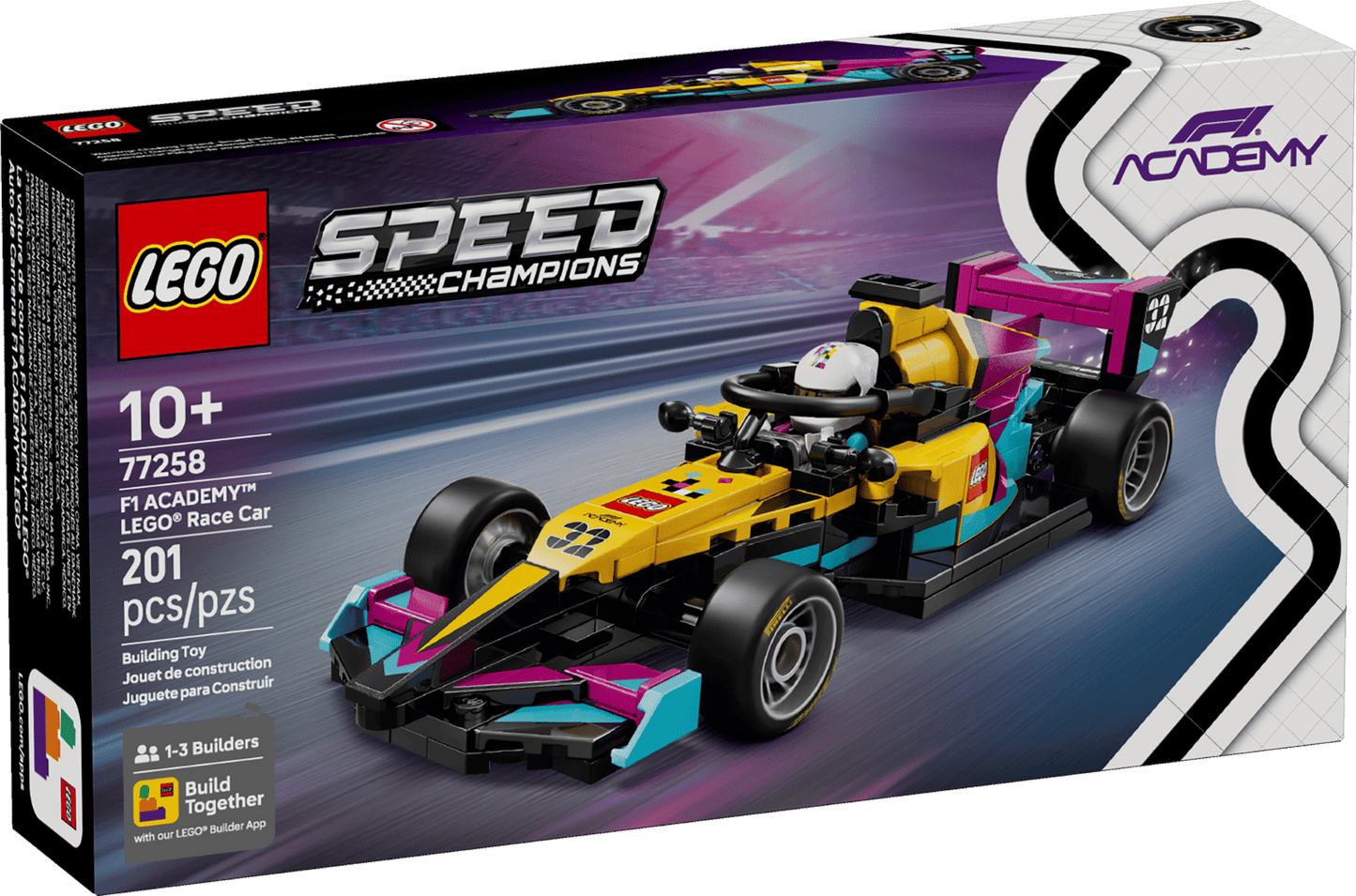 LEGO F1 Academy Race car