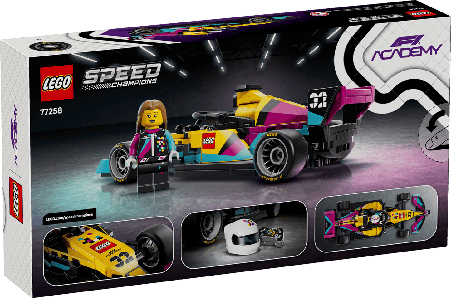LEGO F1 Academy Race car