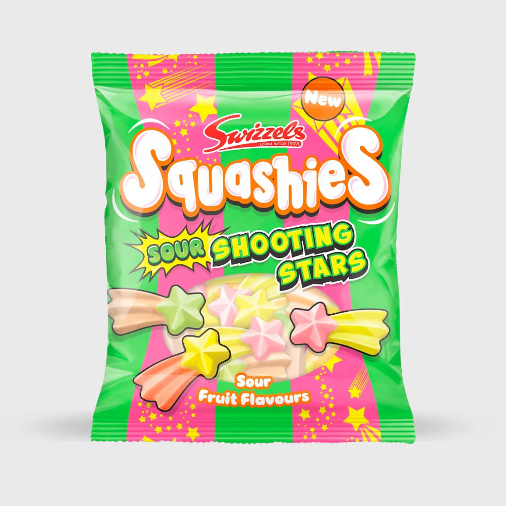 Smarties Squashies Sour Shooting Stars