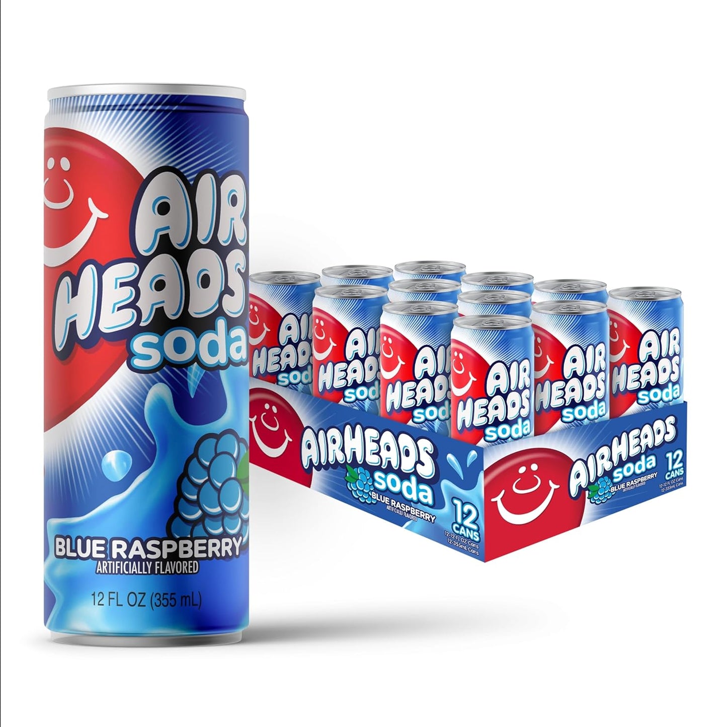 Airheads Soda Blue Raspberry