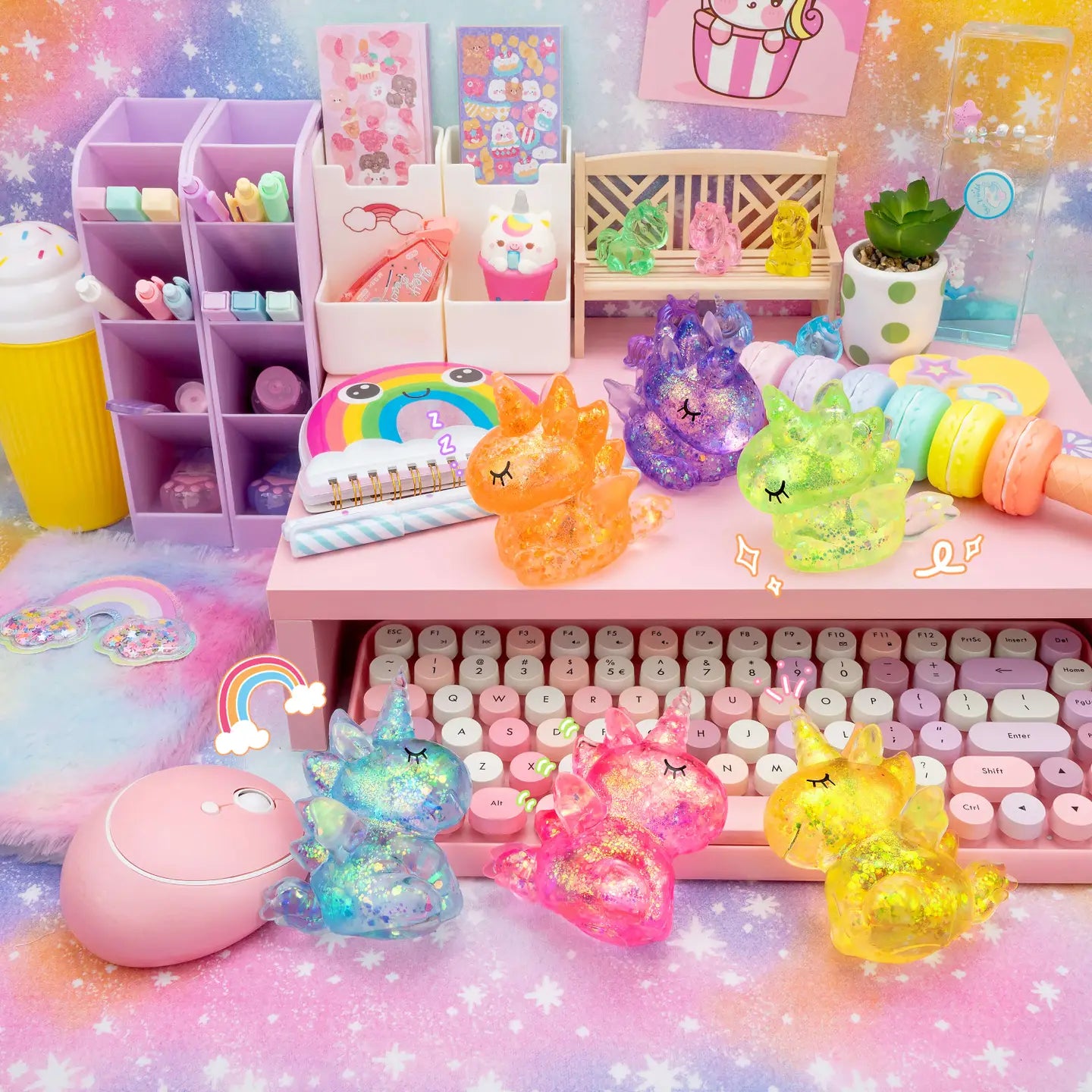 Gummy Unicorn Friends