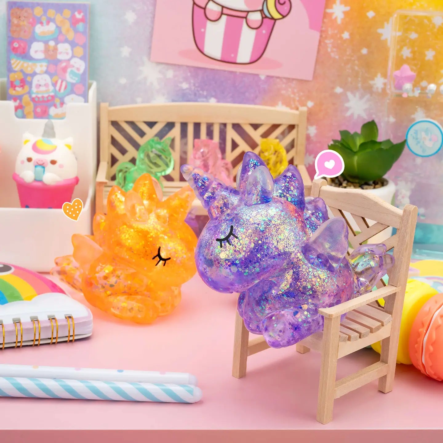 Gummy Unicorn Friends