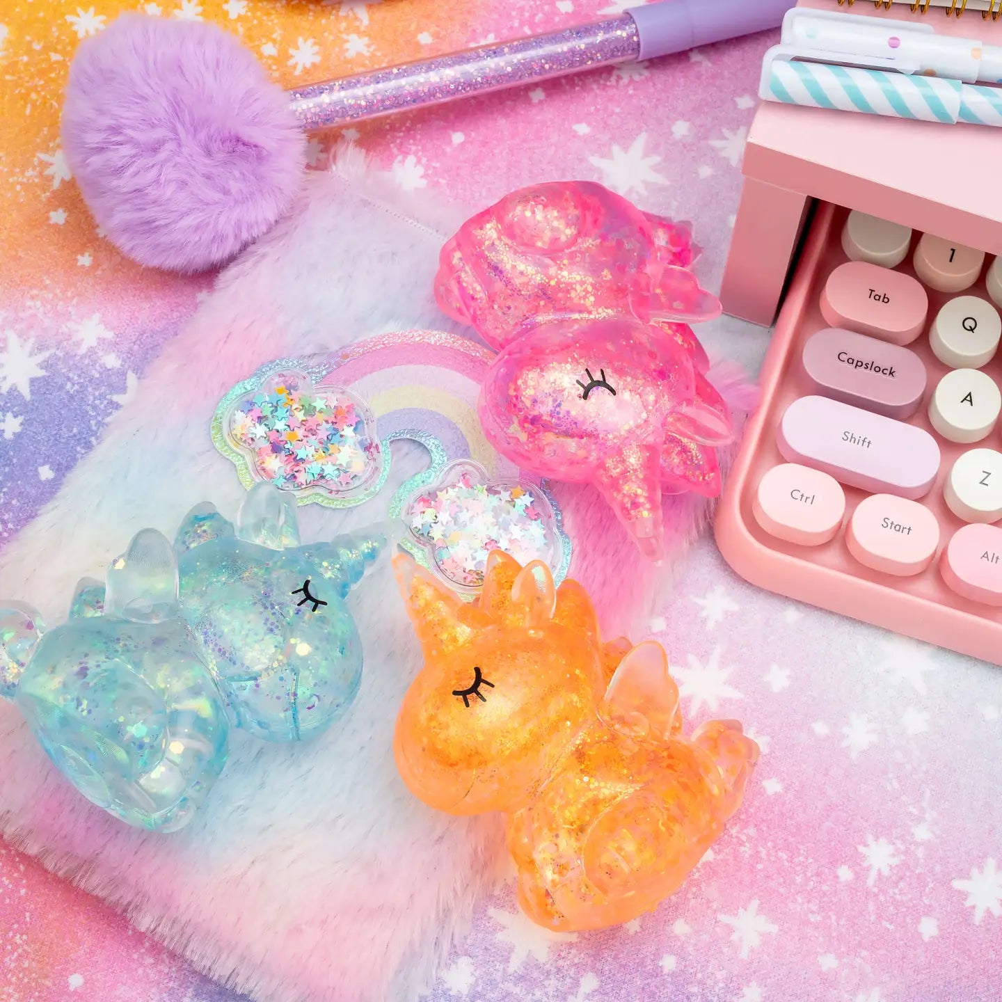 Gummy Unicorn Friends