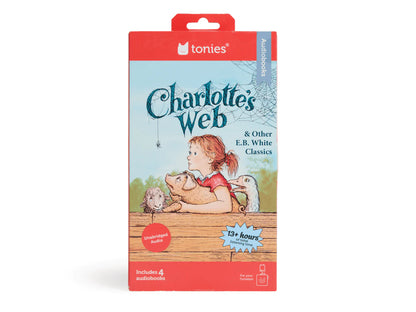 Tonies Audiobooks E.BB. White Collection with Charlottes Web