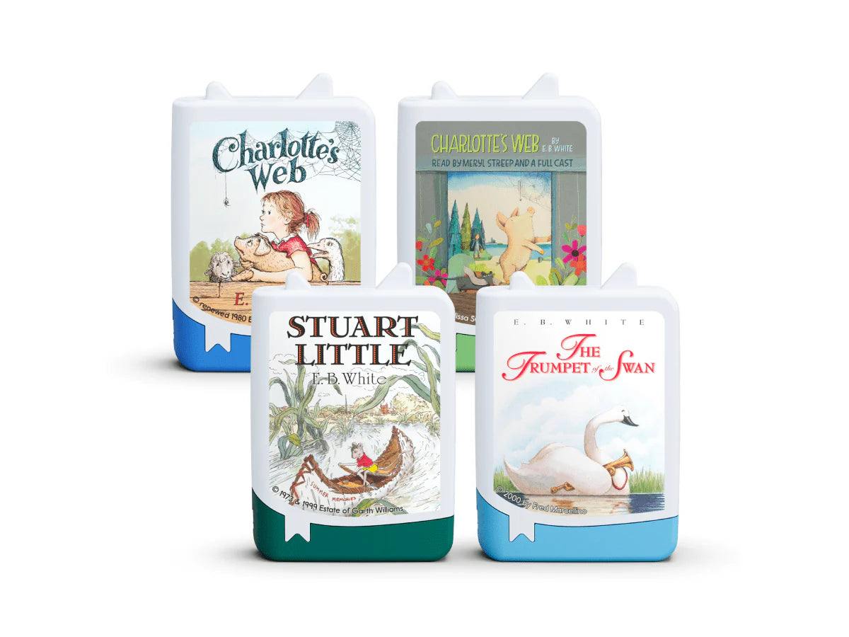Tonies Audiobooks E.BB. White Collection with Charlottes Web