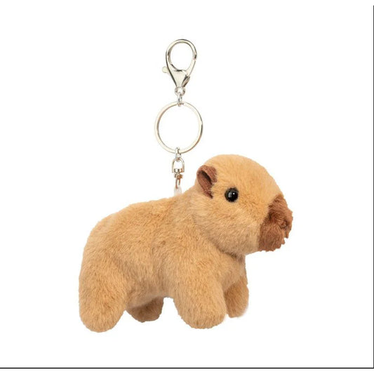 Plush keychain bag charm capybara
