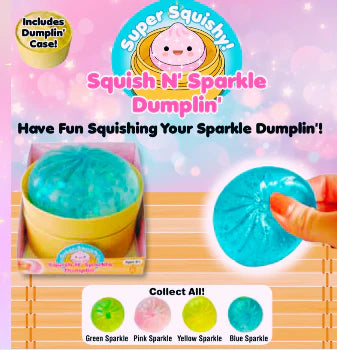 Squishy Mini Dumpling Gold and Glow